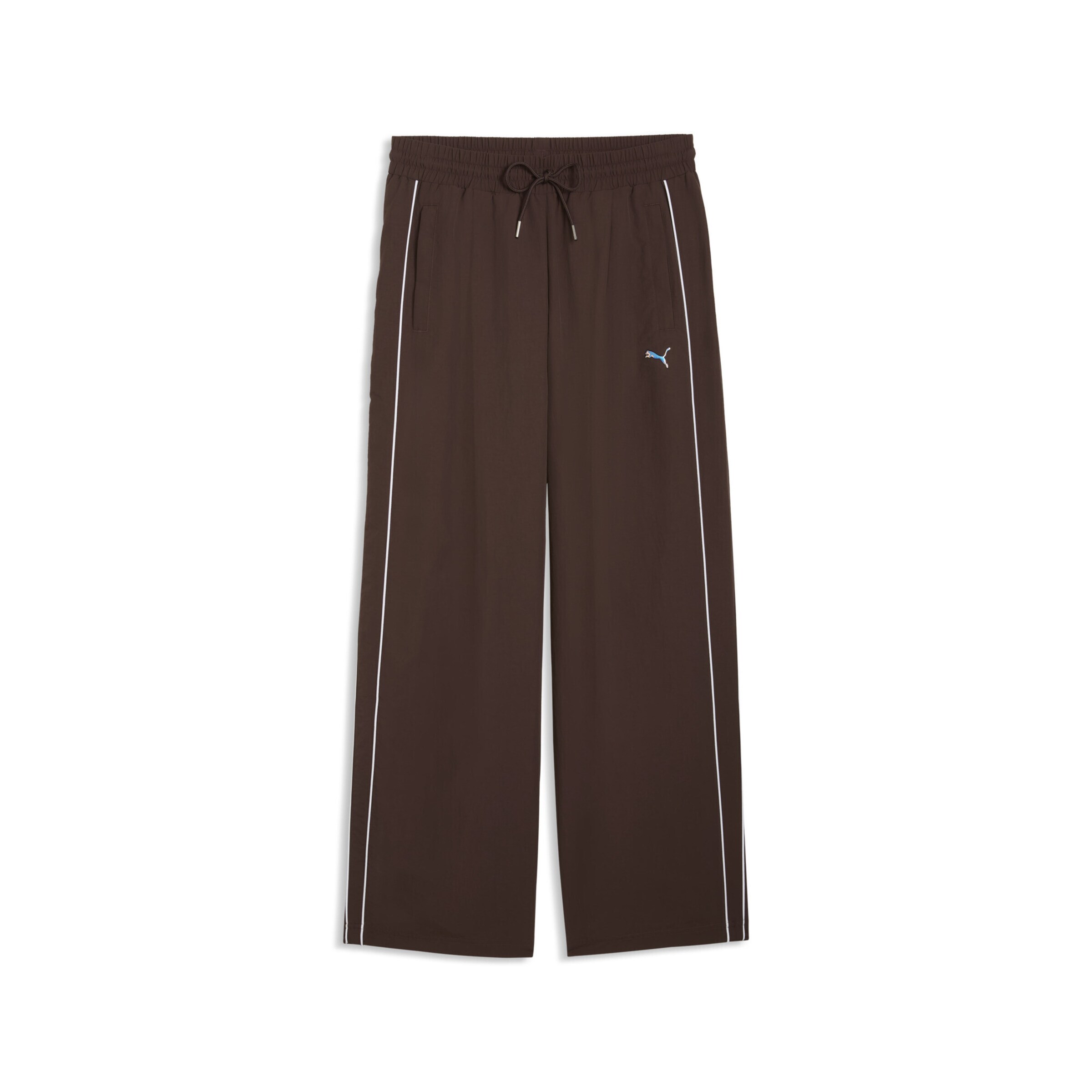 PUMA Regular Sportbroek in Bruin: voorkant