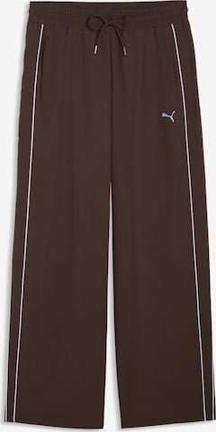 Pantalon de sport PUMA en marron : devant