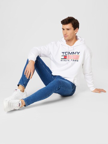 Tommy Jeans Sweatshirt in Weiß