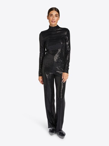 Regular Pantalon Rich & Royal en noir