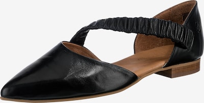 Paul Vesterbro Leder Klassische Slipper in schwarz, Produktansicht