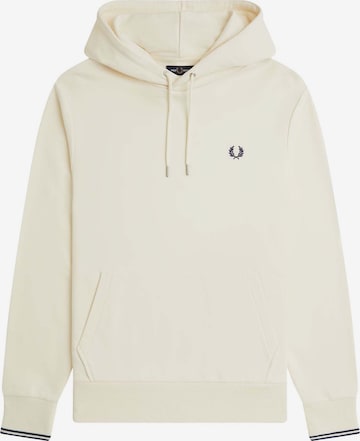 Fred Perry Sweatshirt in Beige: front