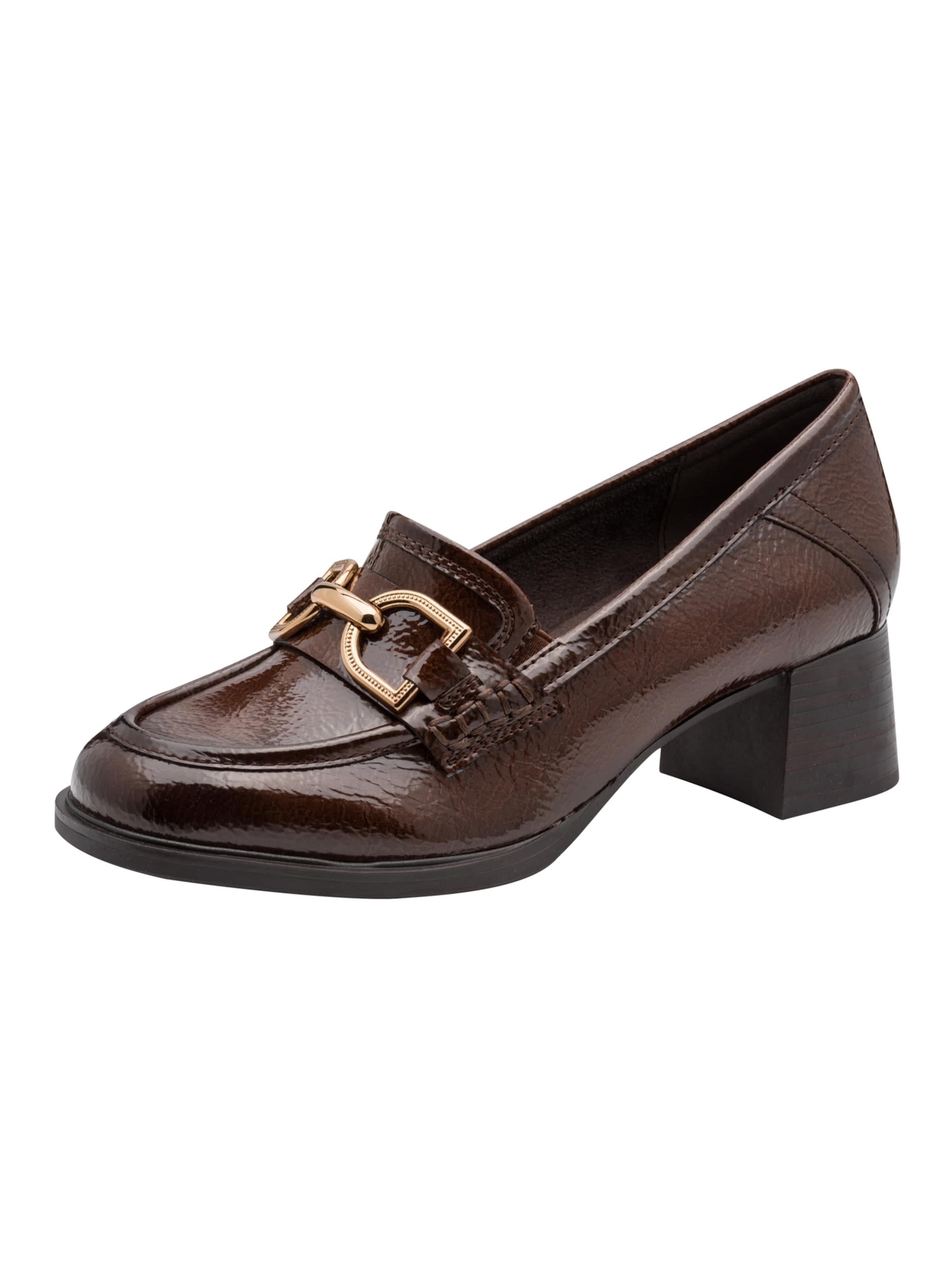 JANA Pumps in Braun: Vorderseite