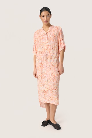 SOAKED IN LUXURY Kleid 'Zaya' in Orange: Vorderseite