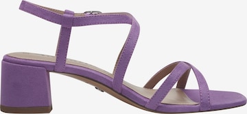 TAMARIS Strap Sandals in Purple