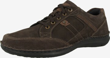 JOSEF SEIBEL Athletic Lace-Up Shoes 'Anvers' in Brown: front