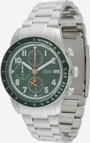 FOSSIL Analoog horloge 'SPORT TOURER' in Zilver: voorkant