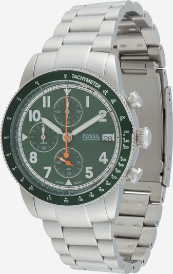 FOSSIL Montre à affichage analogique 'SPORT TOURER' en vert foncé / argent, Vue avec produit