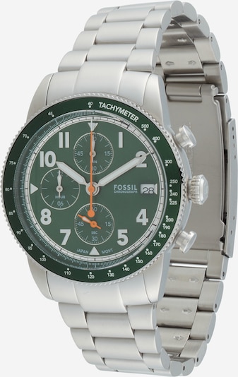 FOSSIL Αναλογικό ρολόι 'SPORT TOURER' σε σκούρο πράσινο / ασημί, Άποψη προϊόντος