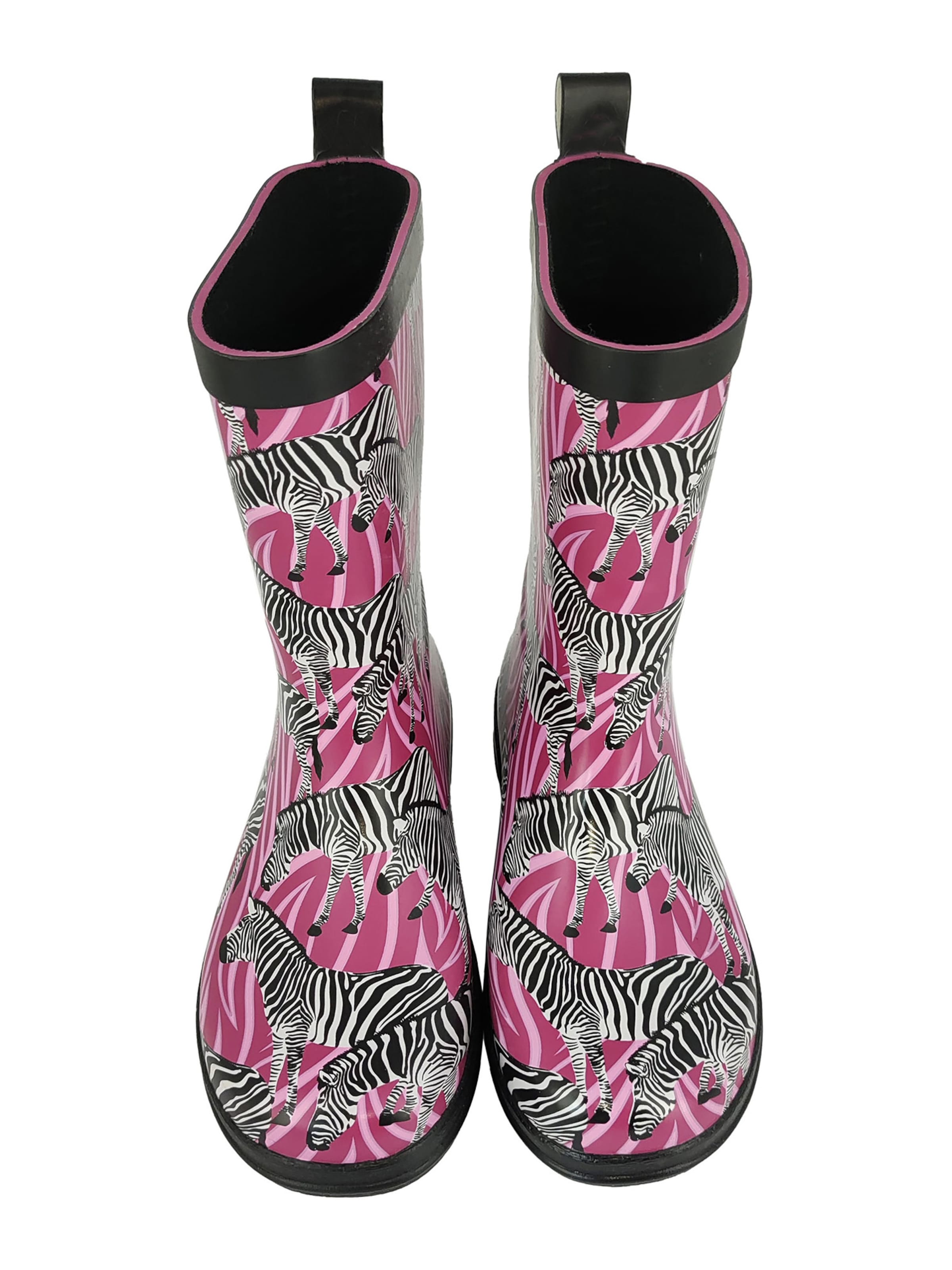 Bottes en caoutchouc 'Zebra' BECK en mélange de couleurs
