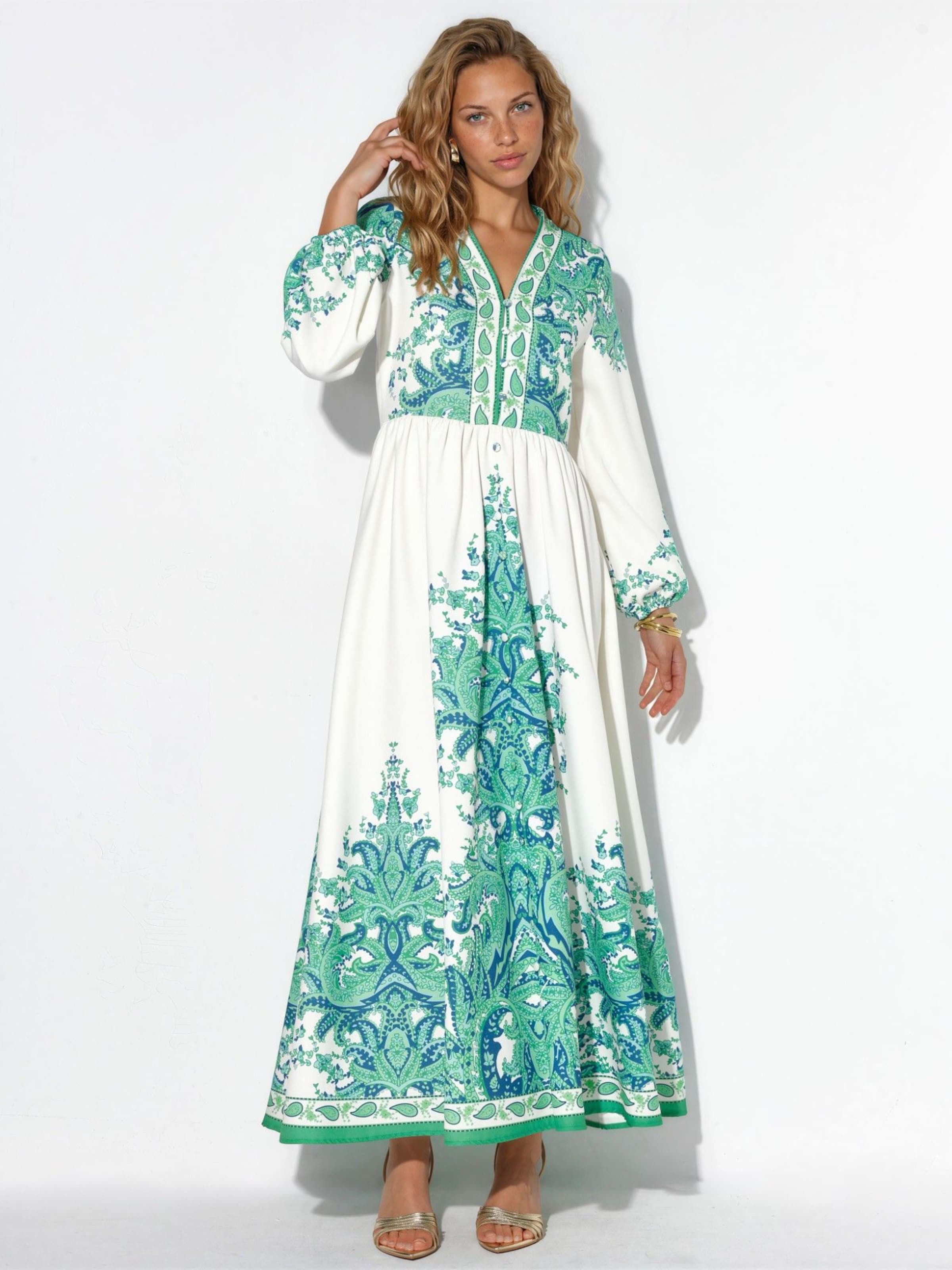 MSN Collection Dress in White: front