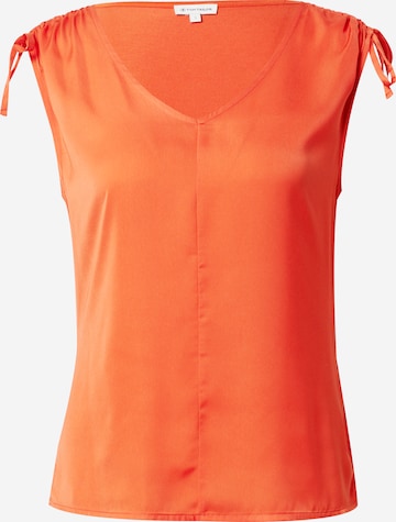 TOM TAILOR Top in Oranje: voorkant