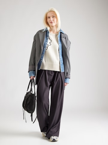 ONLY - Jersey 'ONLPetra' en beige