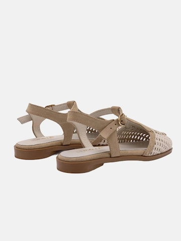 Limoya Sandals in Beige