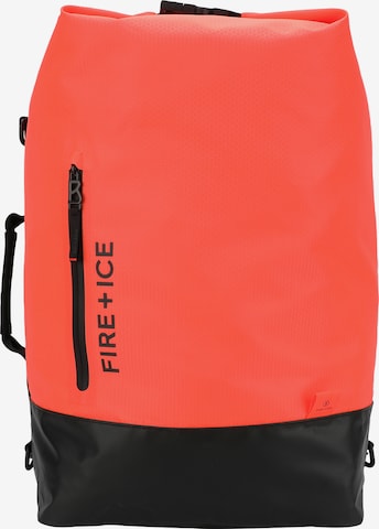 Fire+Ice Rucksack 'Park City Yuki' in Orange: Vorderseite