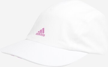 ADIDAS SPORTSWEAR Sports cap 'Heat.Rdy Four-Panel' in White: front