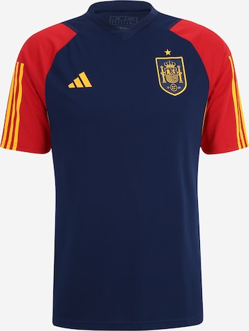 ADIDAS PERFORMANCE - Camisola de futebol 'Spain Tiro ' em azul: frente