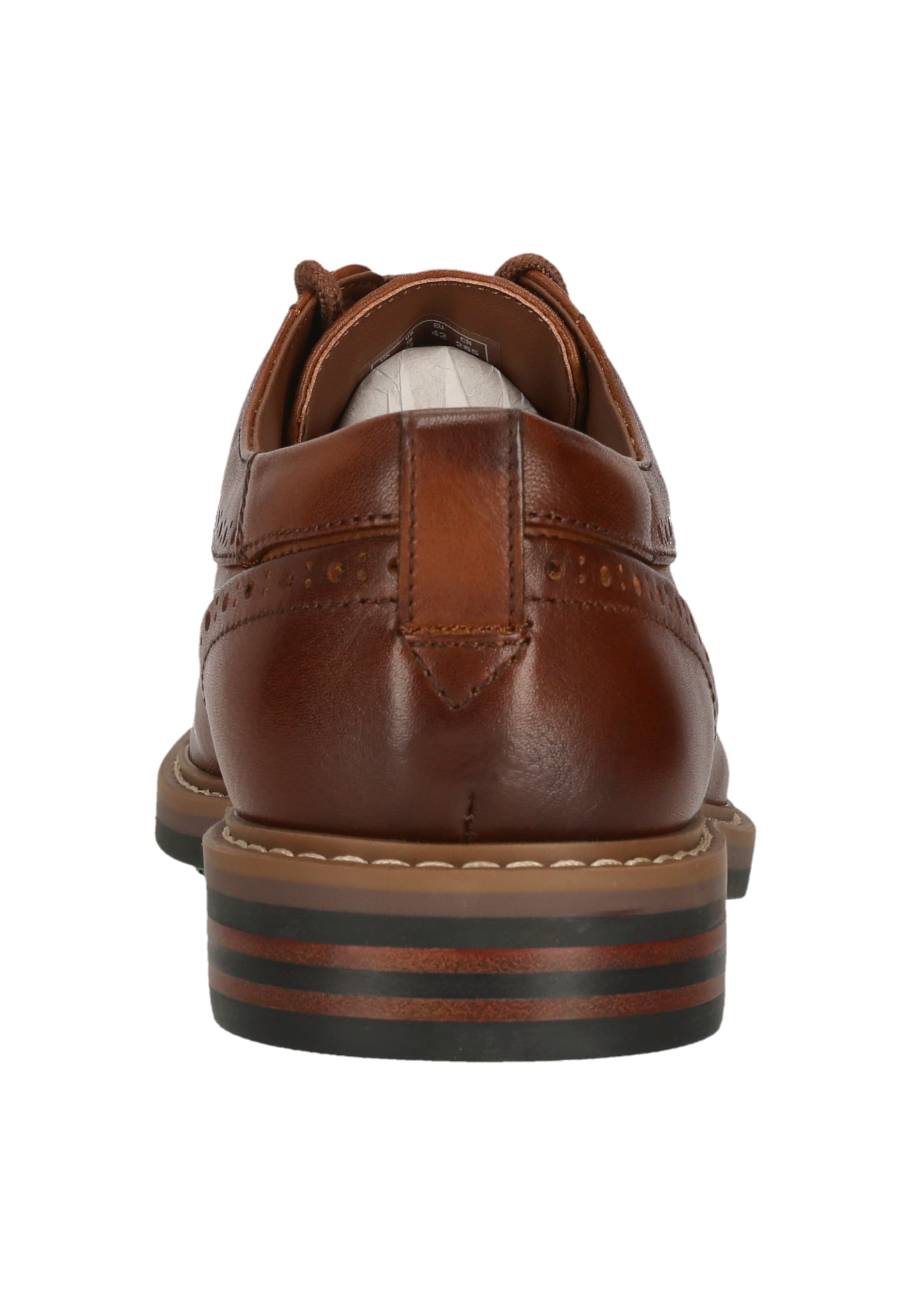 CLARKS Lace-up shoe 'Aldwin2 Limit' in Brown