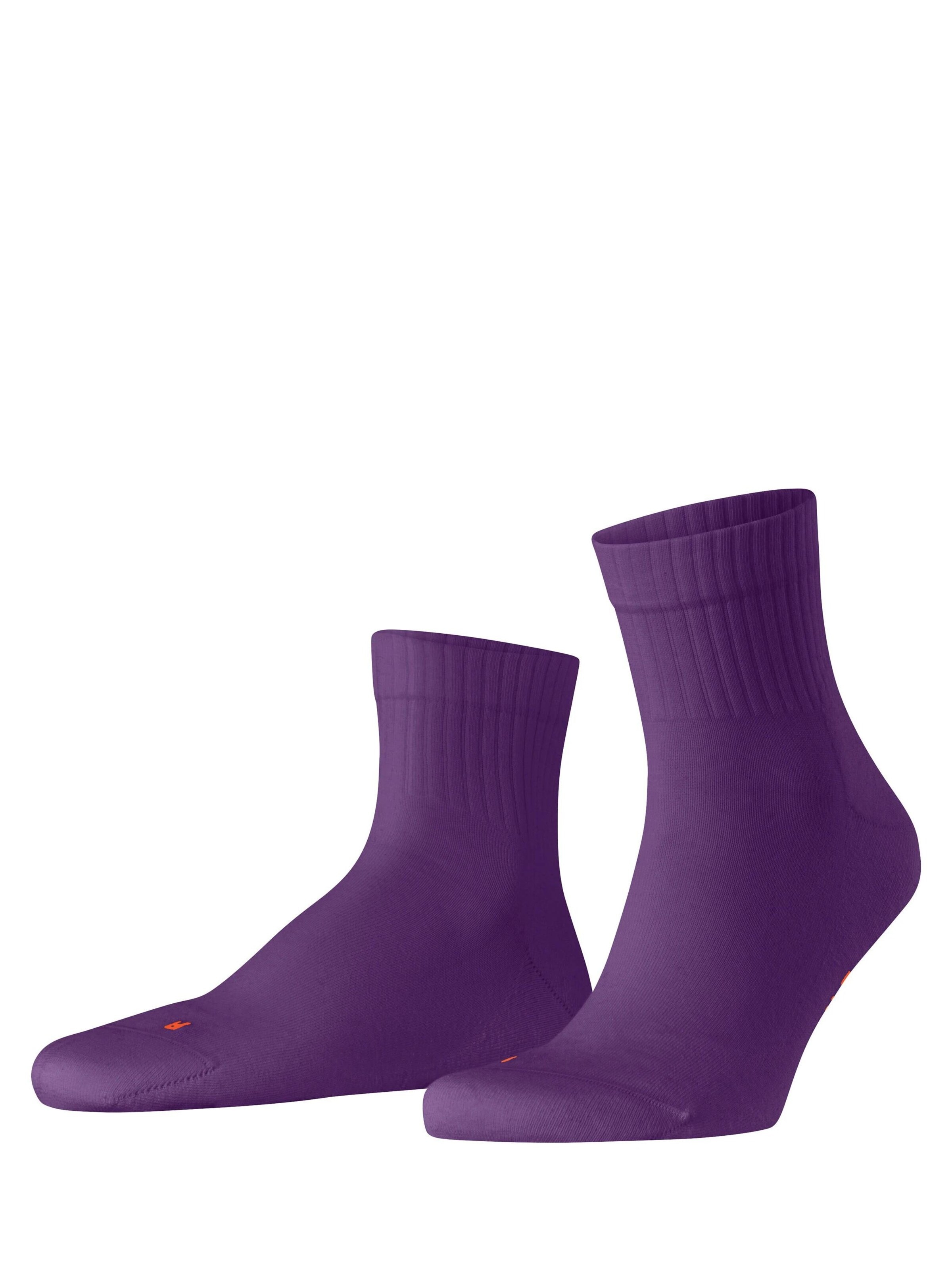 FALKE Füßlinge 'Run Rib'‌‌‌‌ in Lila: Vorderseite