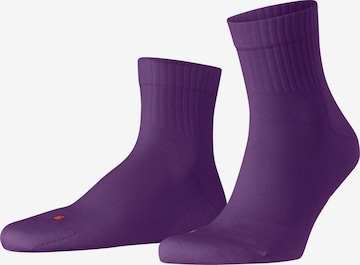 FALKE Füßlinge 'Run Rib' in Lila: Vorderseite