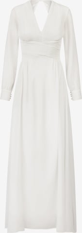 Kraimod Evening Dress in White: front