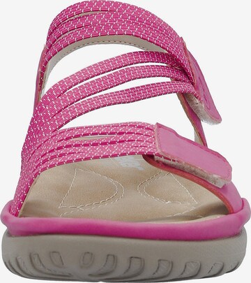 Rieker Sandal i rosa