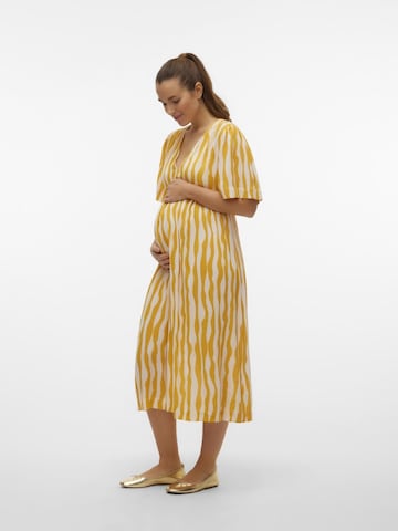 MAMALICIOUS Dress 'POLLY' in Yellow