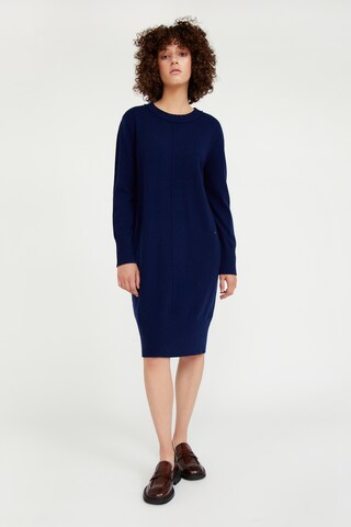 Finn Flare Jurk 'Strick' in Blauw