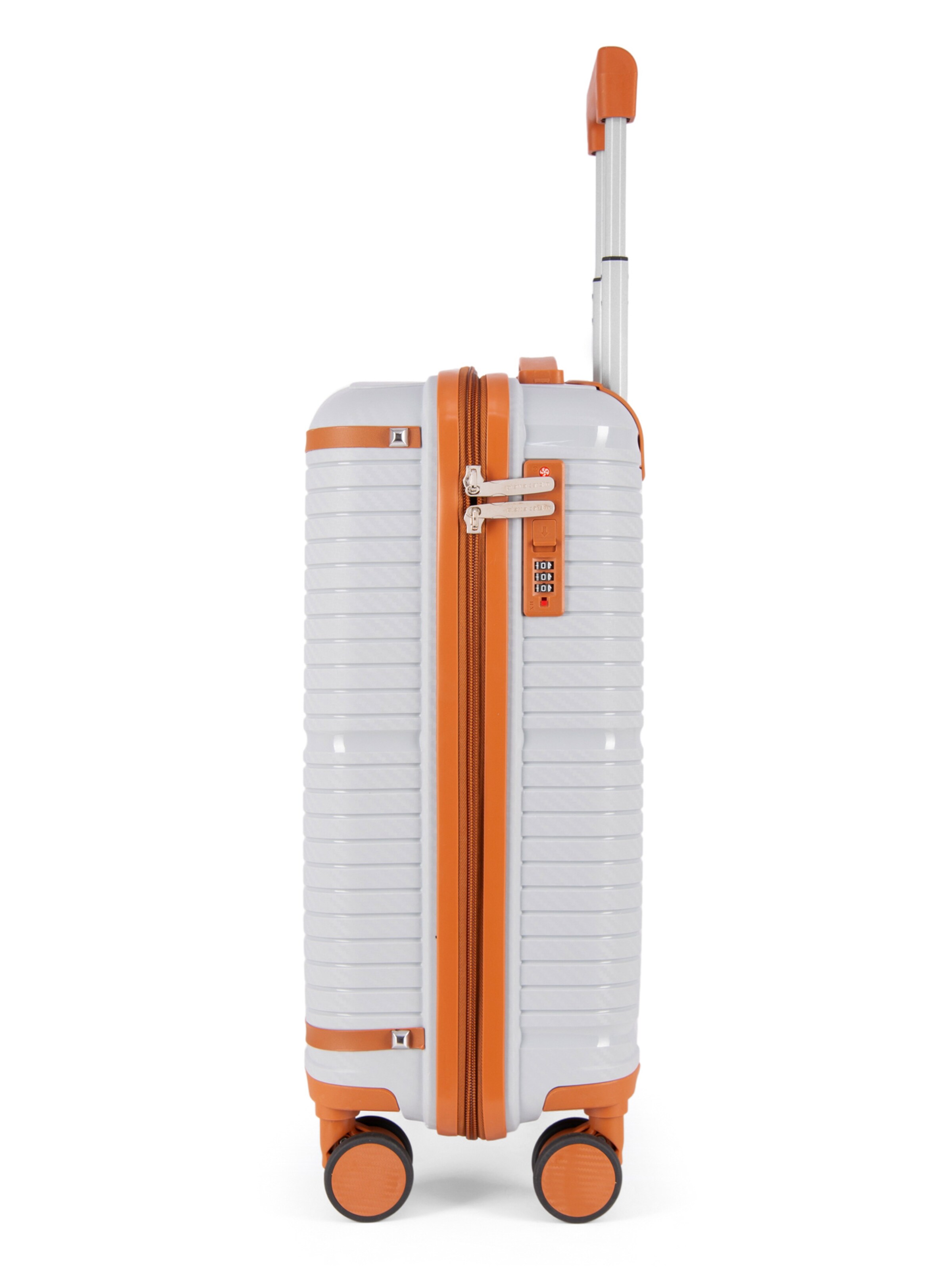 PIERRE CARDIN Koffer 'JOY' in Zilver