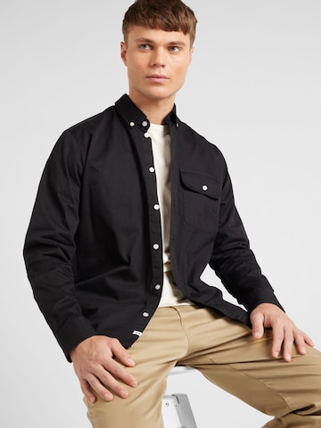 minimum Regular fit Button Up Shirt 'Prollo' in Black