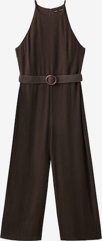 MANGO Jumpsuit in Braun: Vorderseite