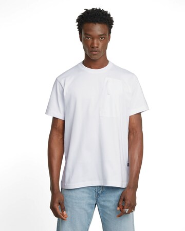 G-STAR Shirt 'Outdoor' in White: front