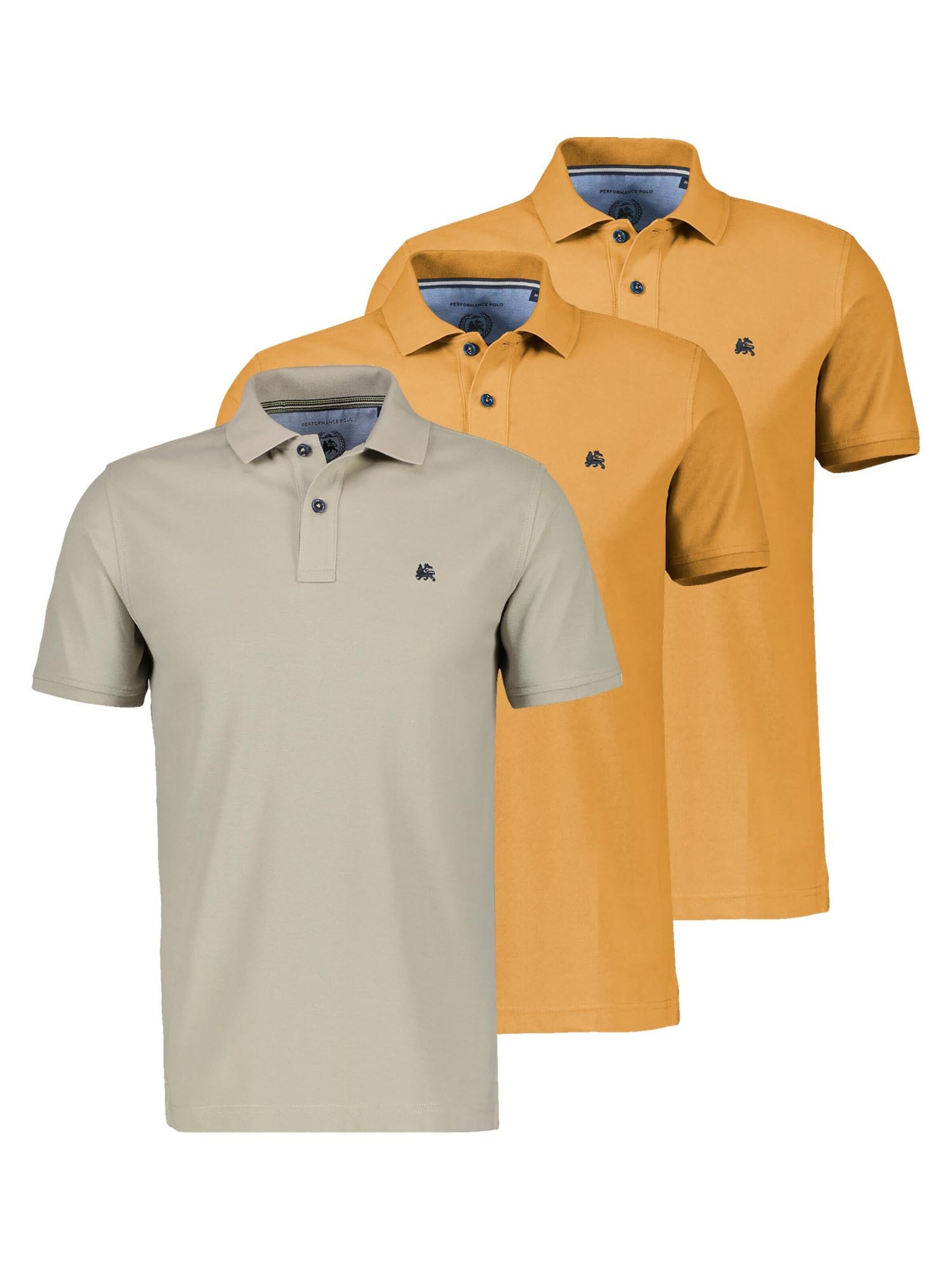 LERROS Shirt 'Basic'‌‌‌‌‌ in Beige: Vorderseite