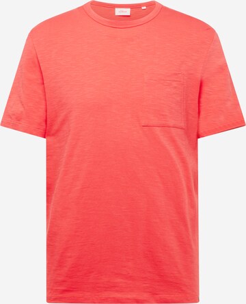 T-Shirt s.Oliver en rouge : devant