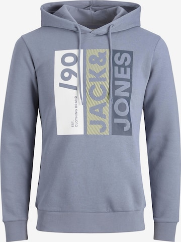 Sweat-shirt 'JIO' JACK & JONES en bleu : devant