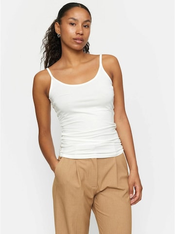 Top 'Linsey' di Soft Rebels in bianco: frontale