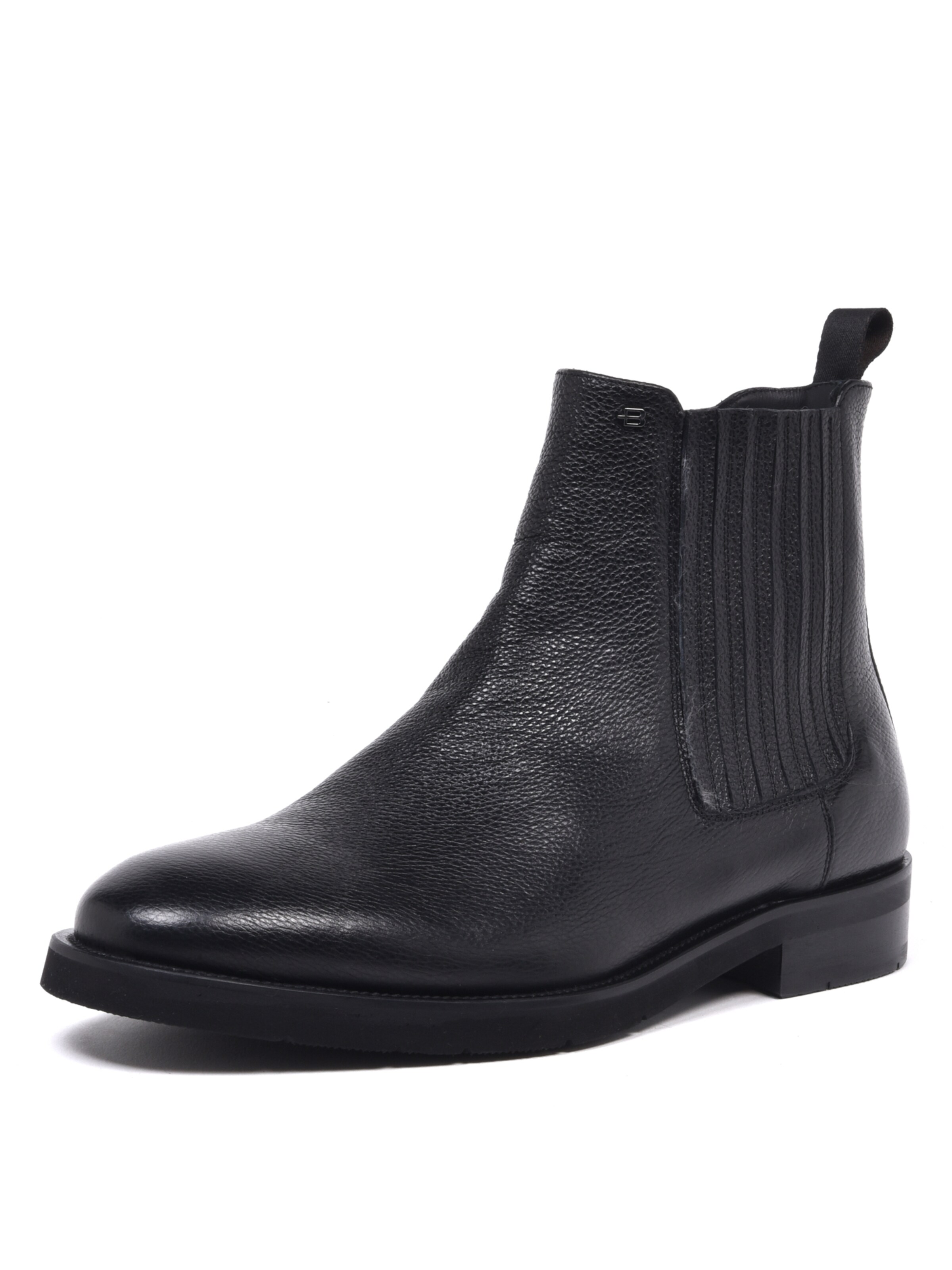 BALDININI Chelsea boots in Zwart: voorkant