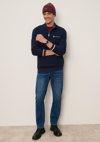 Bruno Banani LM Pullover in Blau