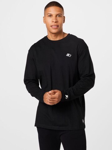 Starter Black Label Shirt in Schwarz: Vorderseite