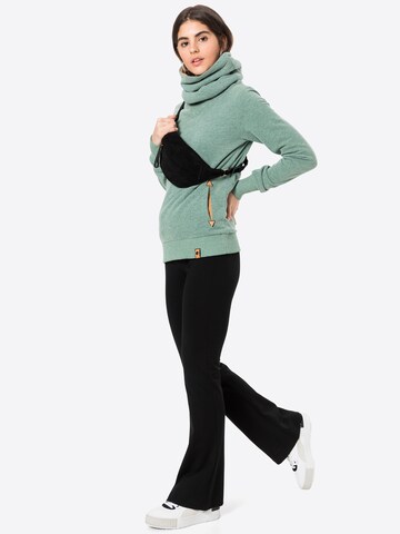 Fli Papigu Sweatshirt 'Bubble Butt' in Green