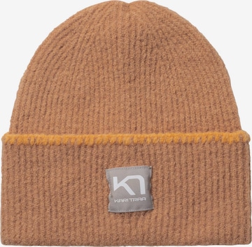 Berretto sportivo 'ROTHE' di Kari Traa in marrone: frontale