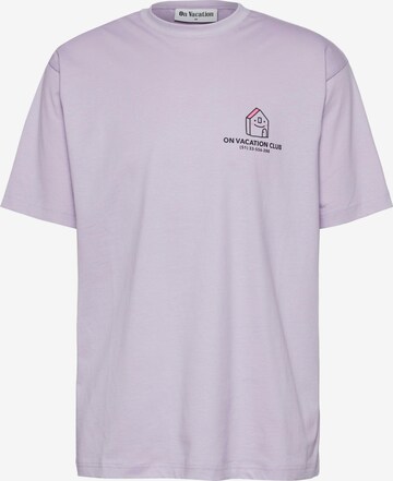 On Vacation Shirt 'Mi Casa' in Purple: front