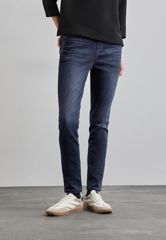 STREET ONE Skinny Jeggings in Blue