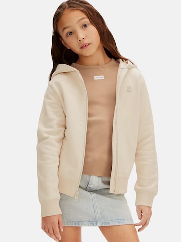Calvin Klein Kids Sweatshirt i beige