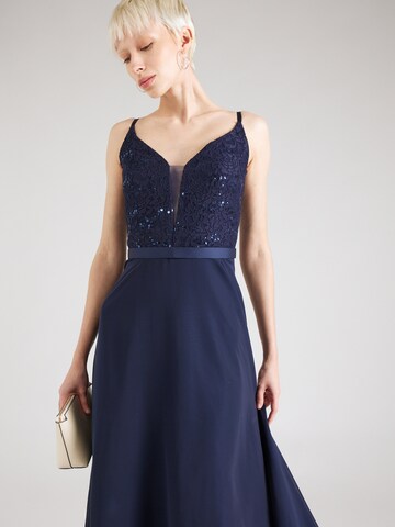 SWING - Vestido de noche en azul