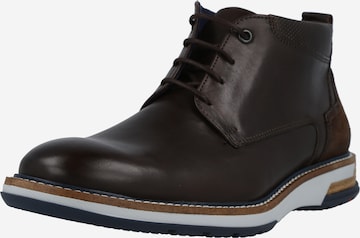LLOYD Boots med snörning 'GARRARD' i brun: framsida