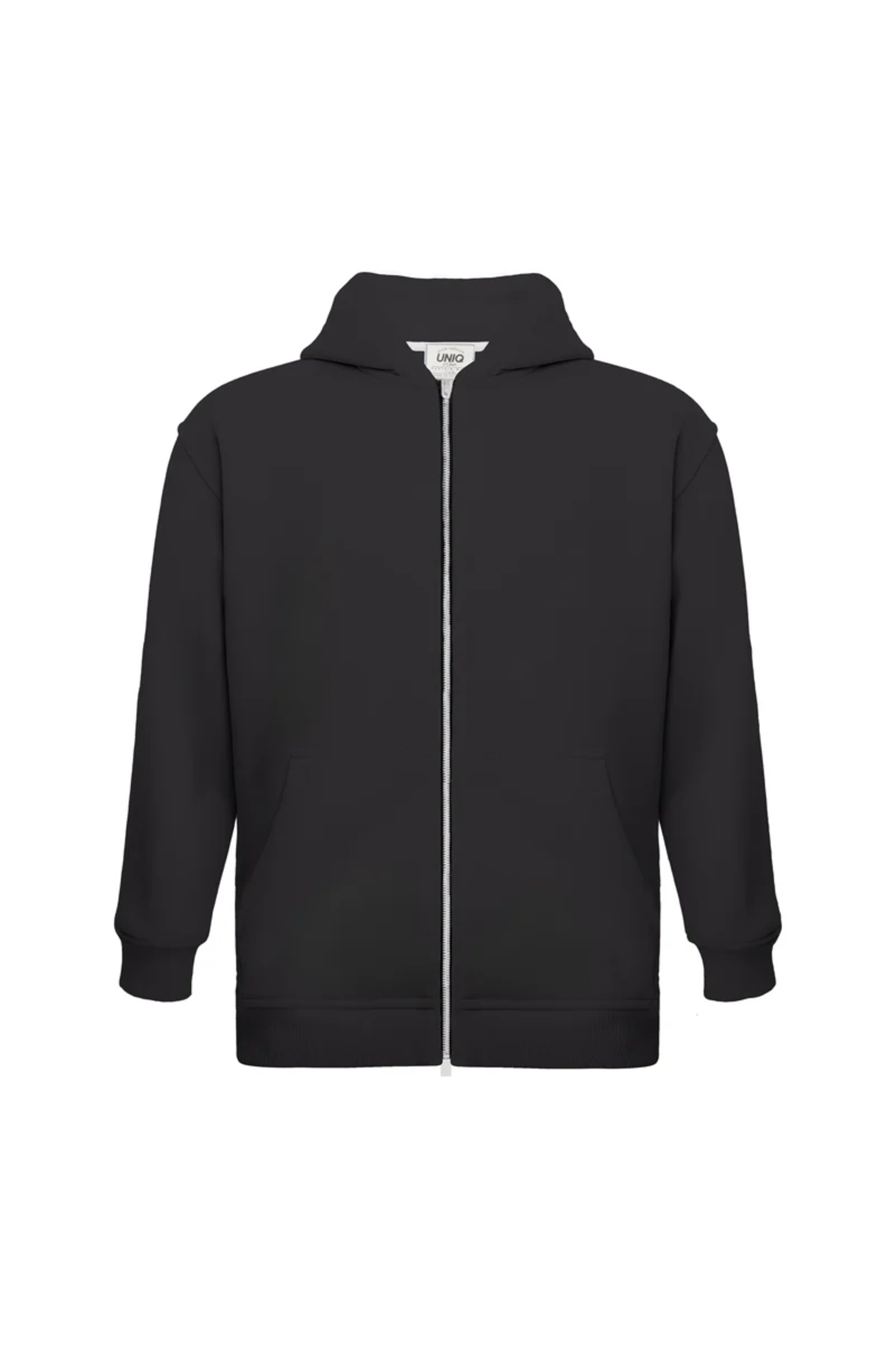 UNIQVIBE Sweatshirt in Schwarz: Vorderseite