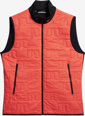 J.Lindeberg Sportsvest 'Stefano' i orange: forside