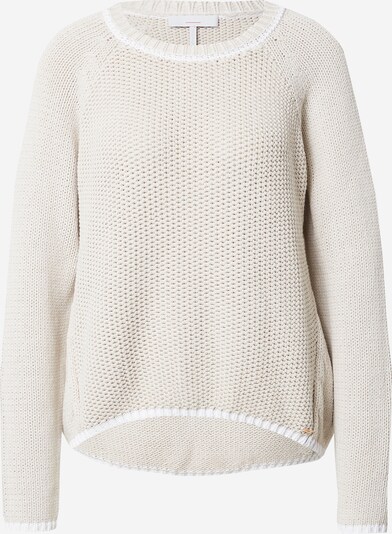 CINQUE Jersey 'SASKIA' en beige / blanco, Vista del producto