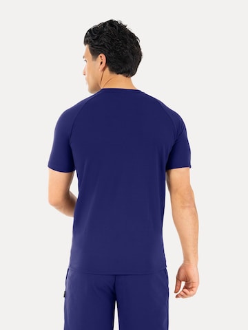 T-Shirt 'Delian' Smilodox en bleu